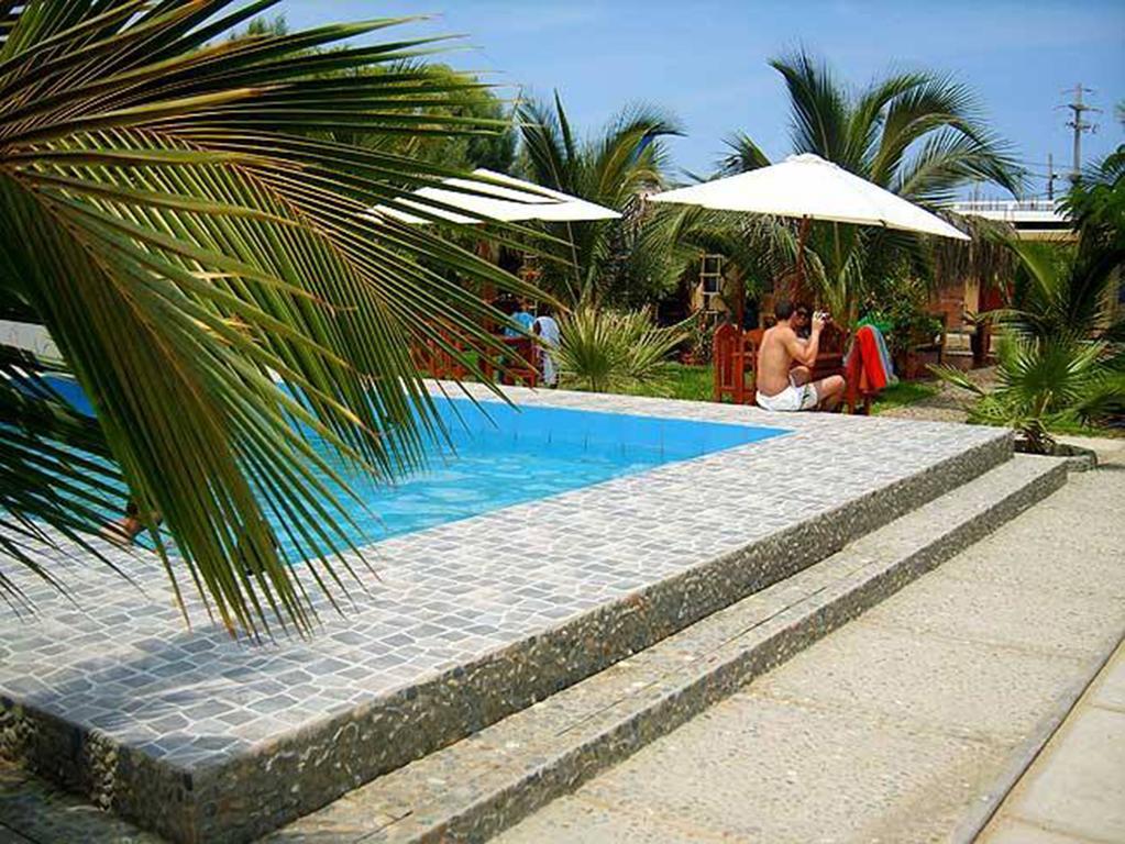 Hotel Frente al Mar Los Órganos Exterior foto